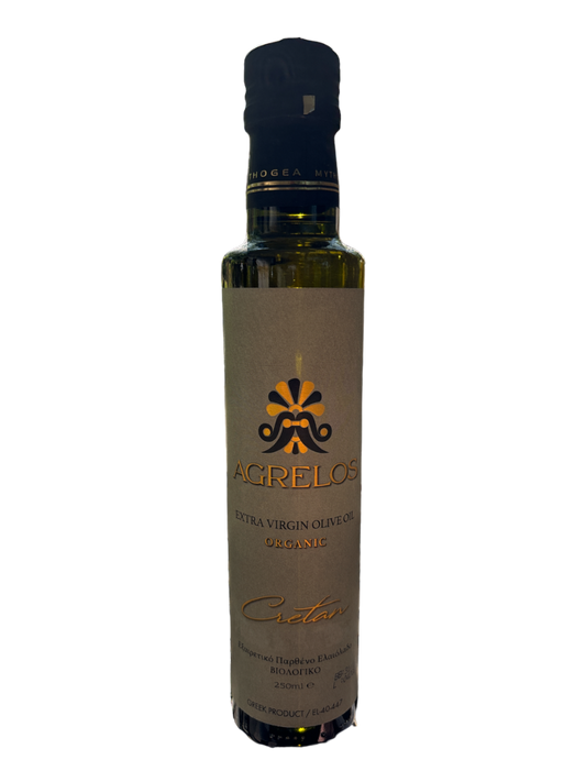 AGRELOS Cretan Organic Extra Virgin Olive Oil 8.5 fl. oz.