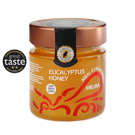 Eucalyptus Honey 9.9 oz | Raw, Unfiltered & Artisan Harvested Greek Honey