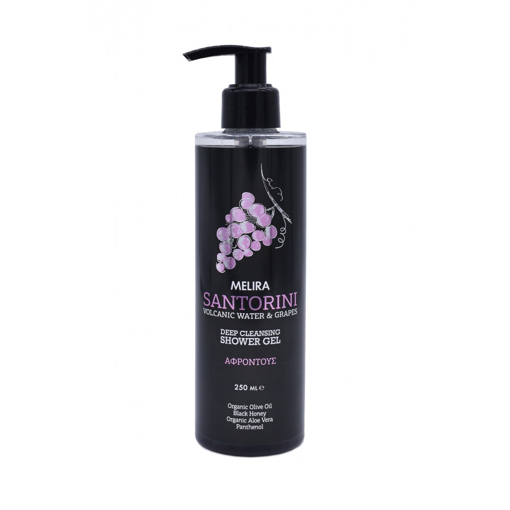 Melira Santorini Volcanic Water & Grapes Deep Cleansing Shower Gel 250ml