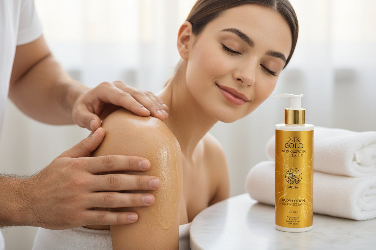 24K GOLD Skin Glowing Elixir Body Lotion 250ml / 8.4 fl. oz.
