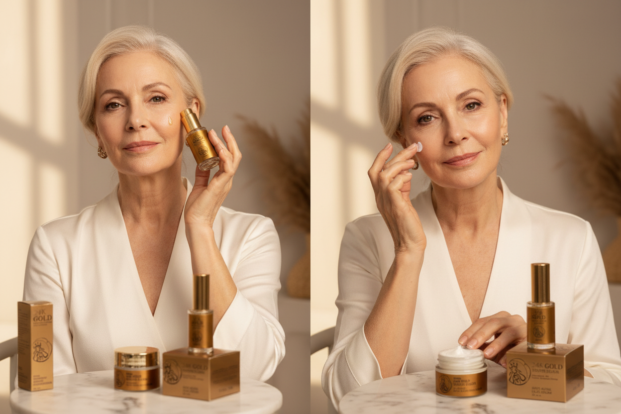 Melira 24K Gold Youth Elixir Anti-Aging Face Cream - Revitalizing Melira 24K Gold Youth Elixir Anti-Aging Face Cream - Revitalizing