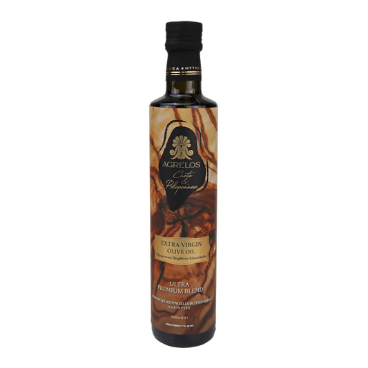 AGRELOS "Crete & Poloponesse" Extra Virgin Olive Oil 16.9 fl. oz.