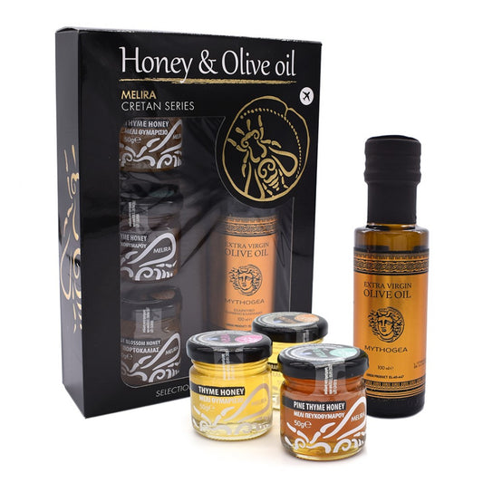 Cretan Series Honey & Olive Oil 3X1.8 oz & 1X3.4 fl oz