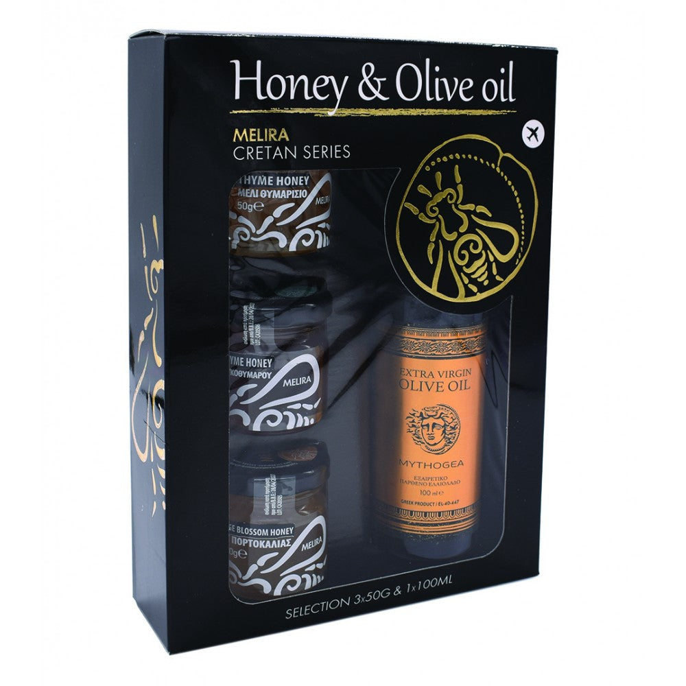 Cretan Series Honey & Olive Oil 3X1.8 oz & 1X3.4 fl oz