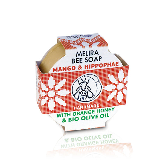Melira Bee Soap Mango & Hippophae With Orange Honey Bio Olive Oil