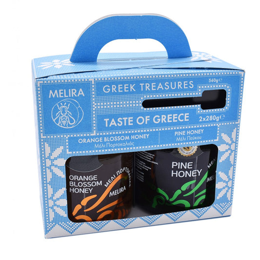 Taste Of Greece Honey Gift Pack 2x9.9 oz